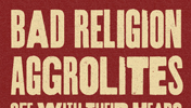Bad religion gig poster